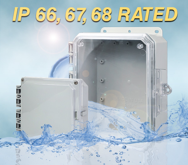 IP 66, 67, 68 Rated Enclosures