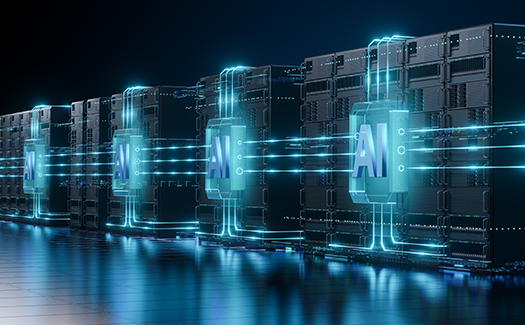 data center and AI servers